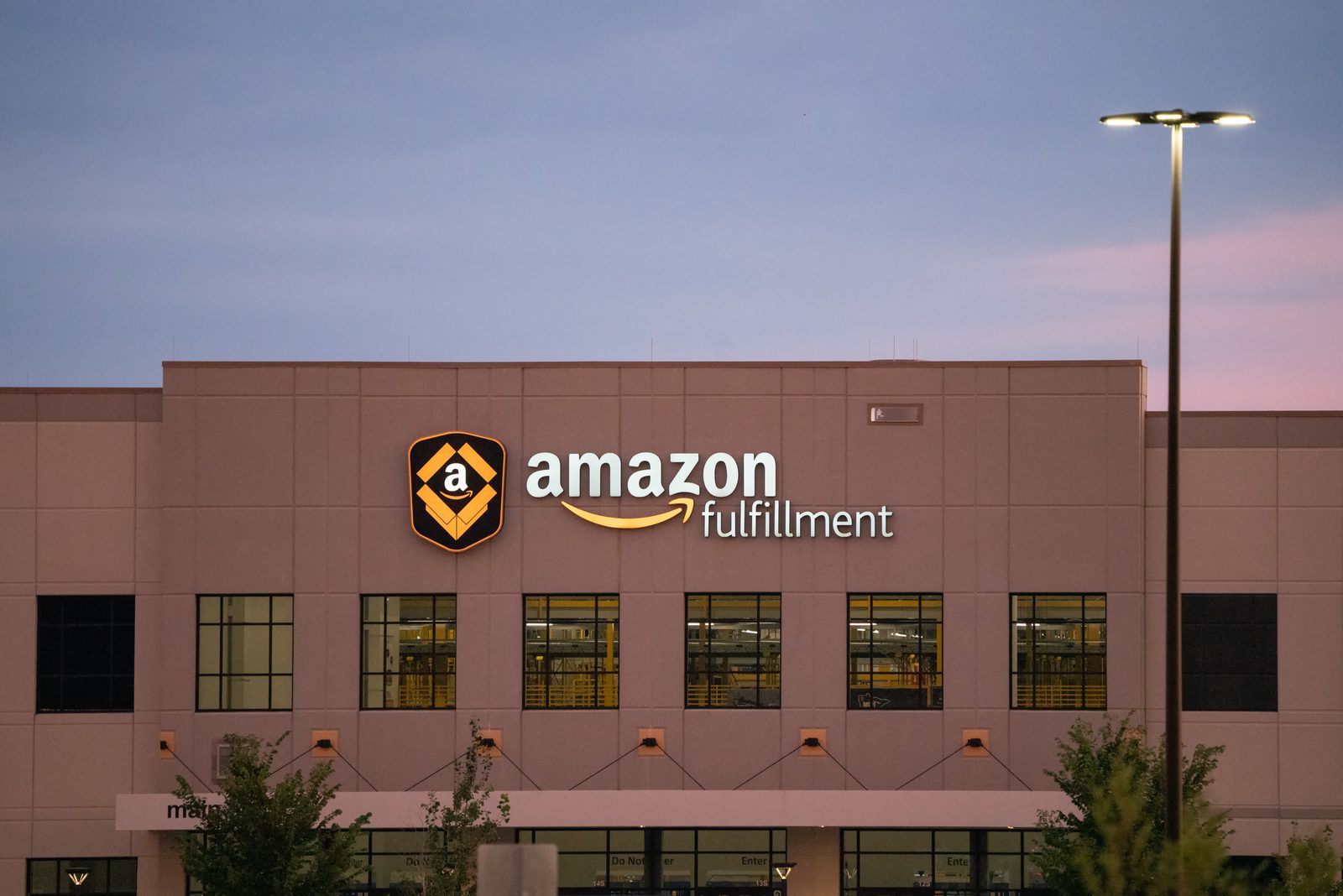 An Amazon fulfillment center in Minnesota, not the Port St. Lucie site.